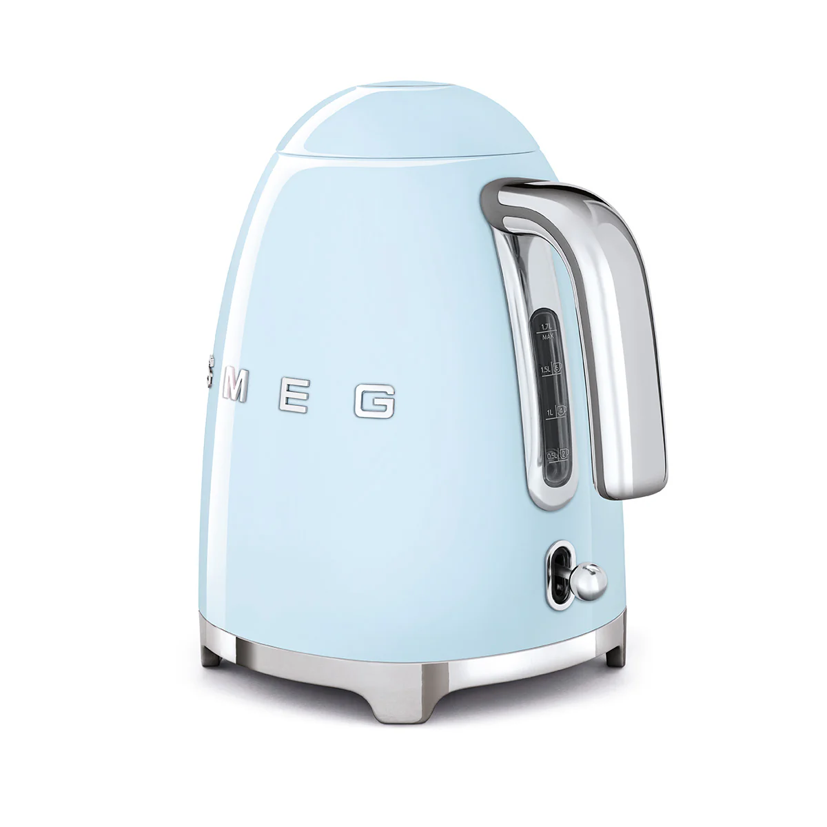 Smeg KLF03PBUK 50s Retro Style 1.7L Jug Kettle in Pastel Blue - Image 3