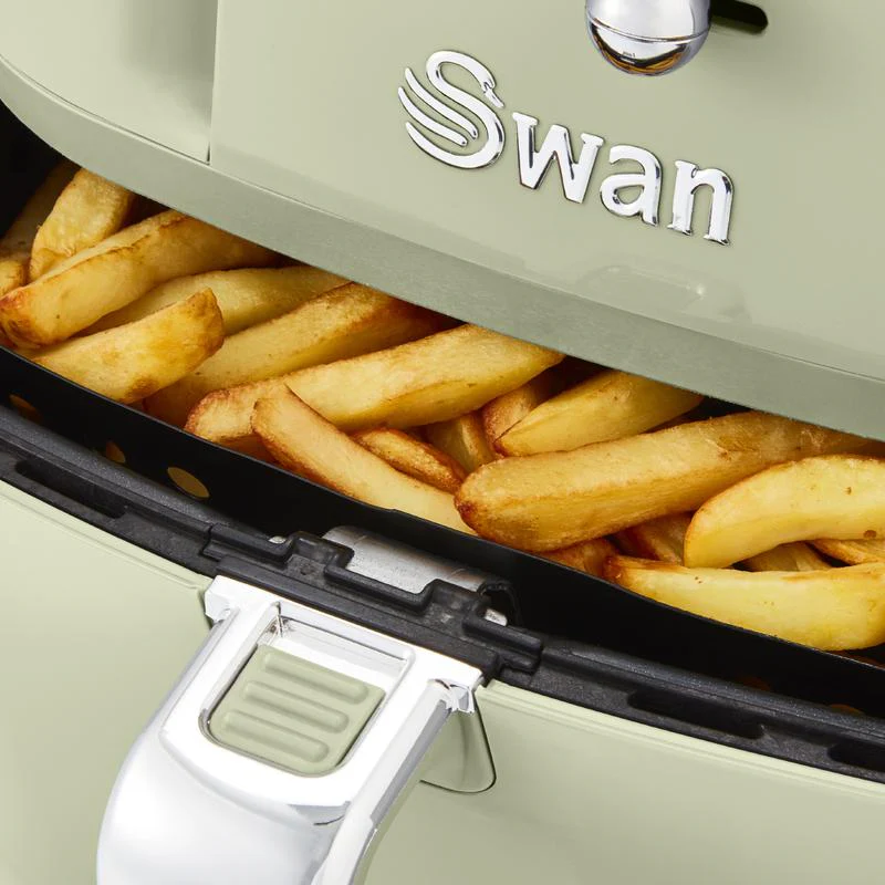 Swan Retro Manual Air Fryer in Green - Image 3
