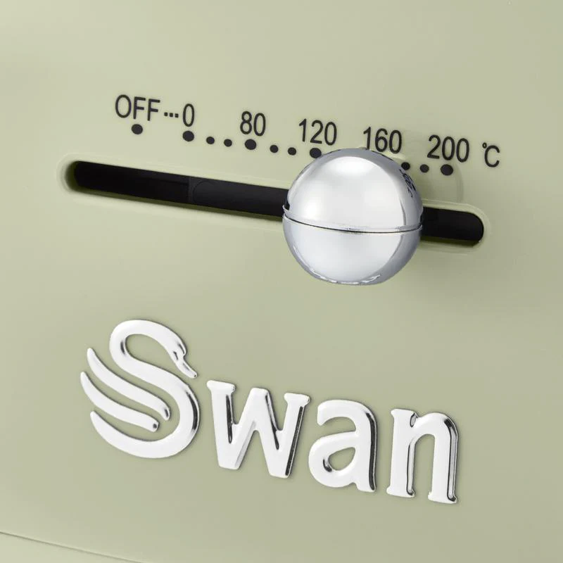 Swan Retro Manual Air Fryer in Green - Image 4