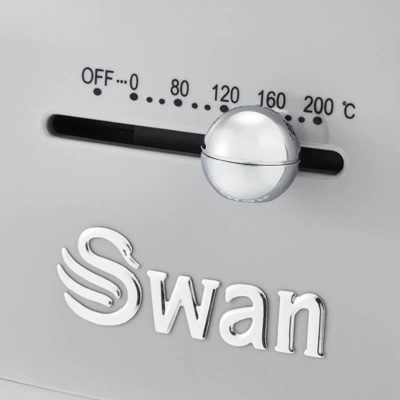 Swan Retro Manual Air Fryer in Grey - Image 5
