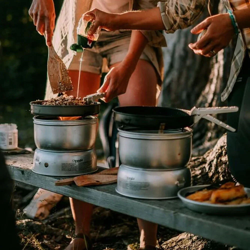 Trangia 25-1 GB Stove Alloy Pans with Gas Burner - Image 2
