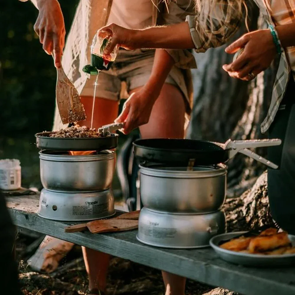 Trangia 27-1 Stove Alloy Pans with Spirit Burner - Image 3