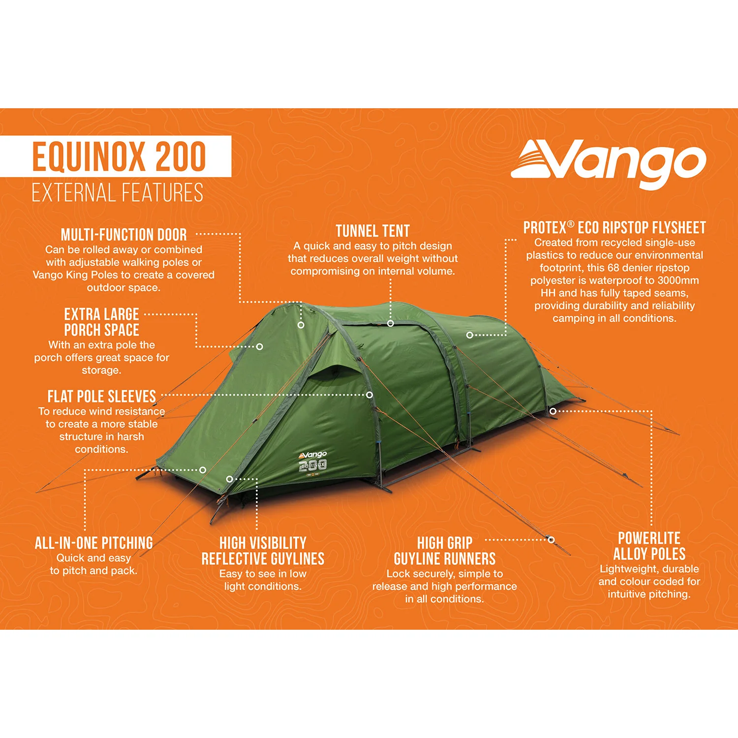 Vango Equinox 200 2-Person Tent - Image 3