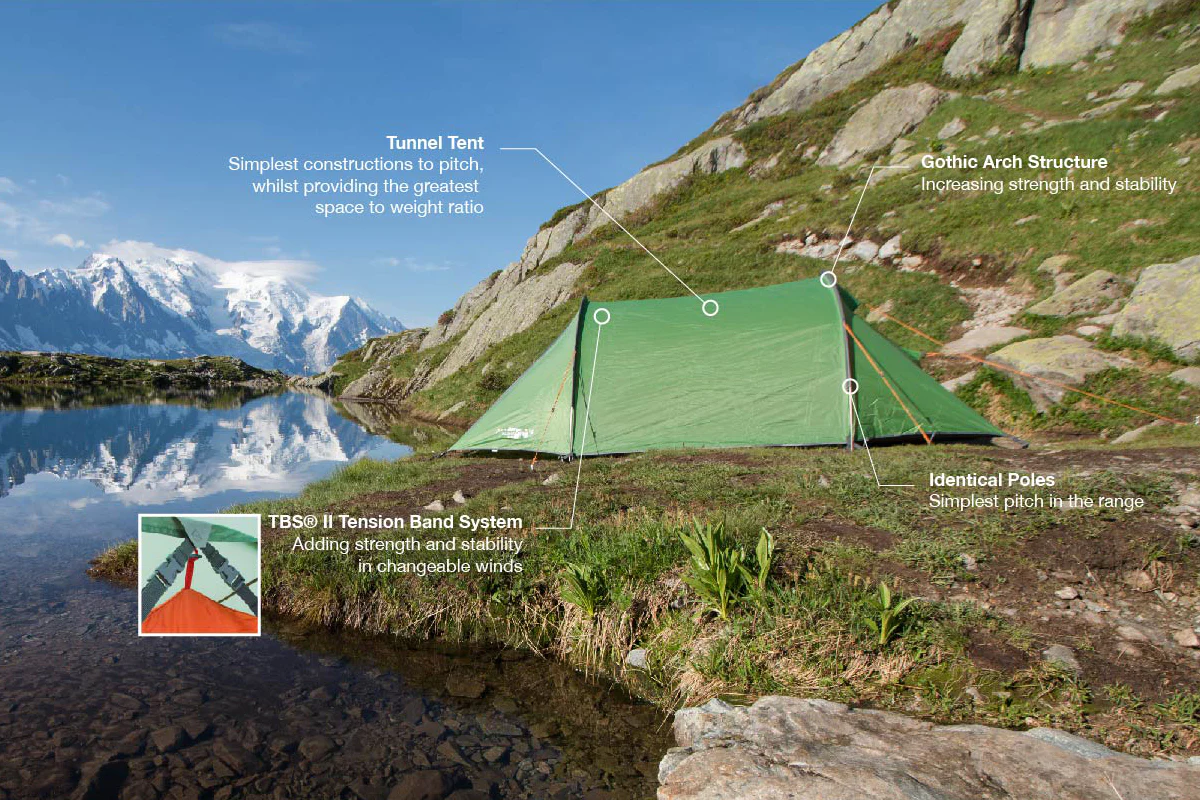 Vango Scafell 300 Plus 3-Person Trekking Tent - Image 4