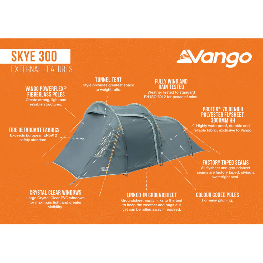 Vango Skye 300 3-Person Tent - Image 5