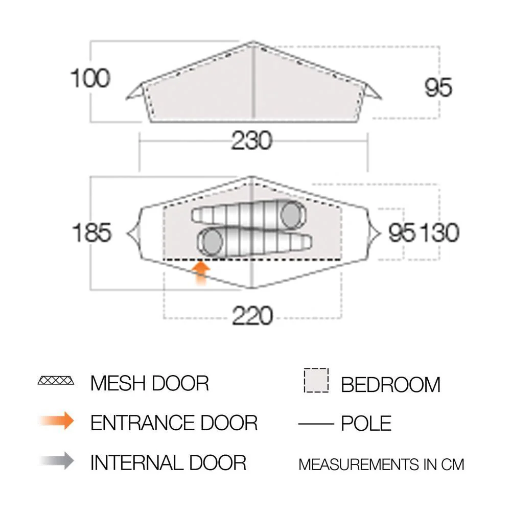 Vango Starav 200 2-Person Tent - Image 2