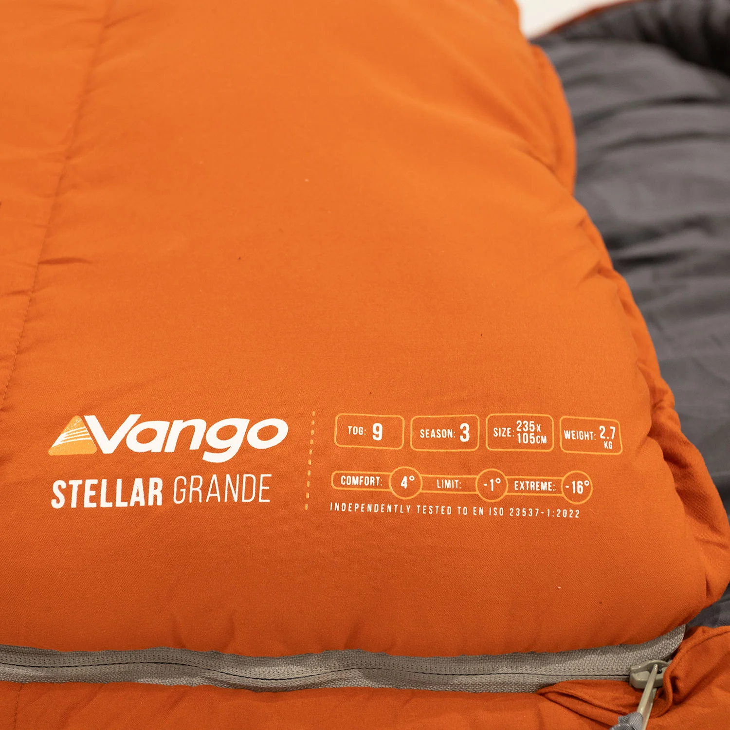 Vango Stellar Grande Sleeping Bag - Harissa - Image 6