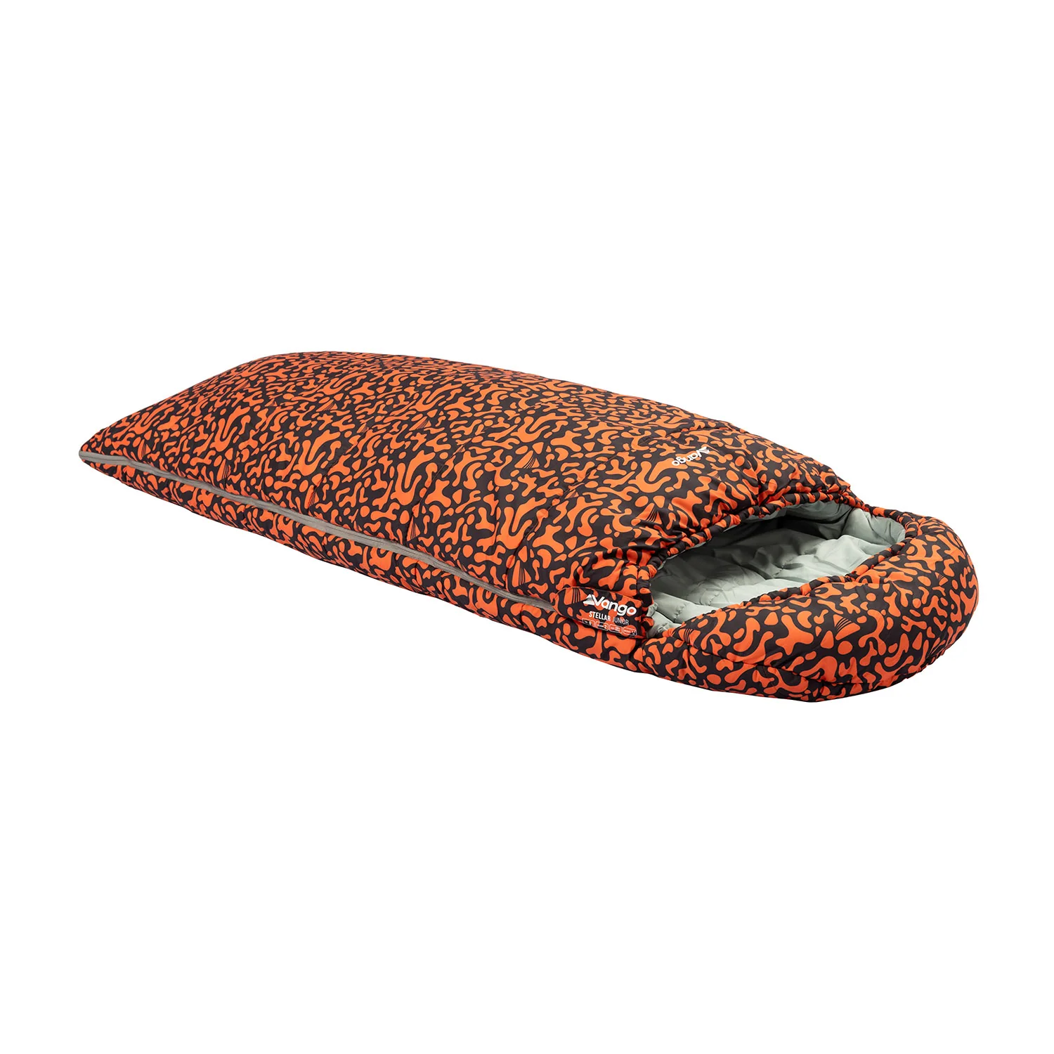 Vango Stellar Junior Kids Sleeping Bag - Dragons Fire - Image 4