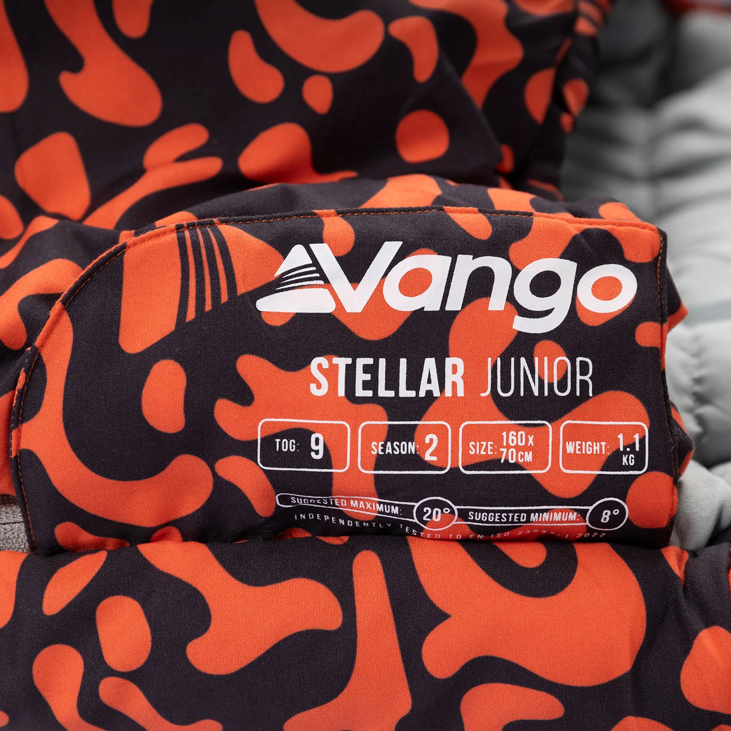 Vango Stellar Junior Kids Sleeping Bag - Dragons Fire - Image 8
