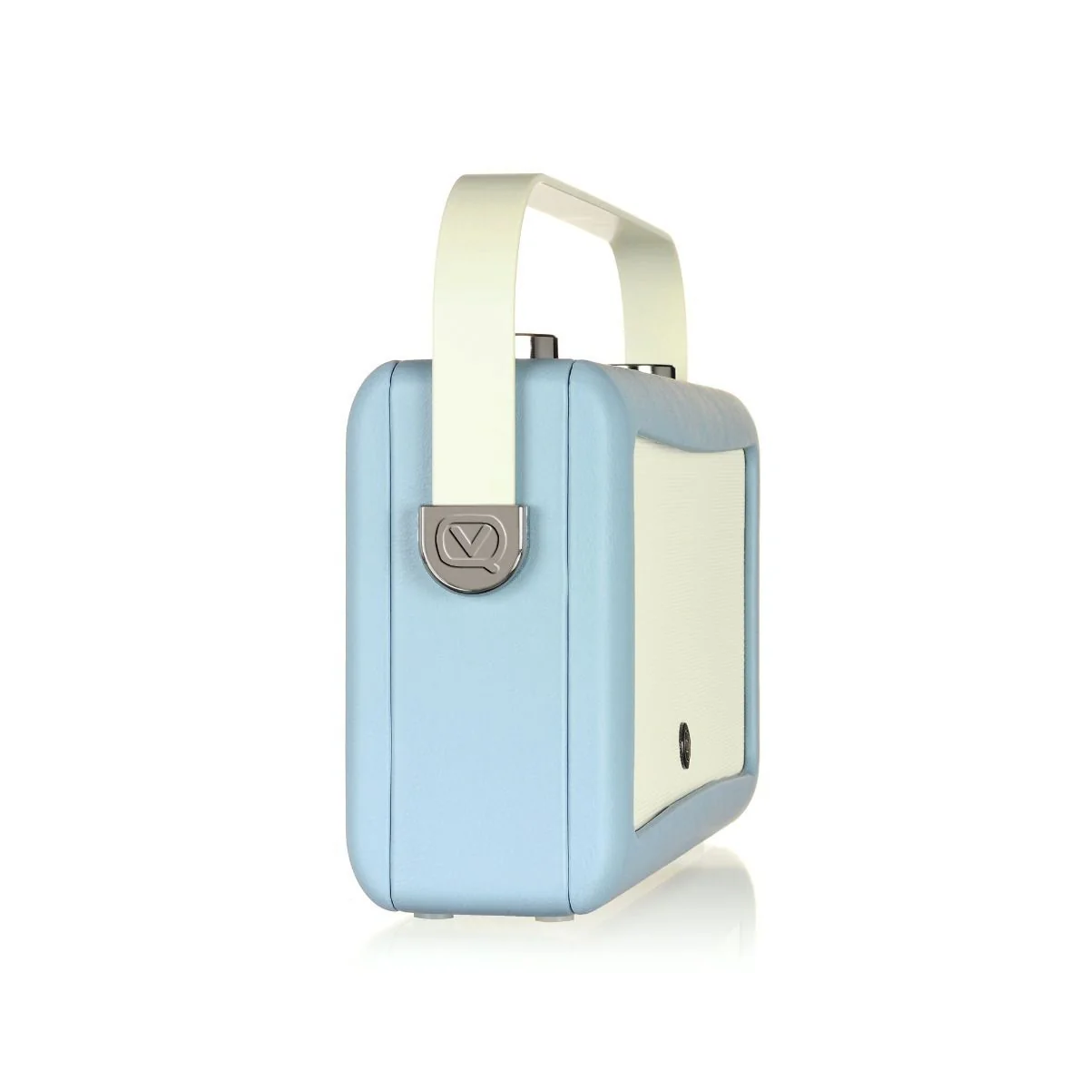 VQ Hepburn Mk II Portable DAB+/FM Radio & Bluetooth Speaker with Rechargeable Battery Pack in Blue - Image 4