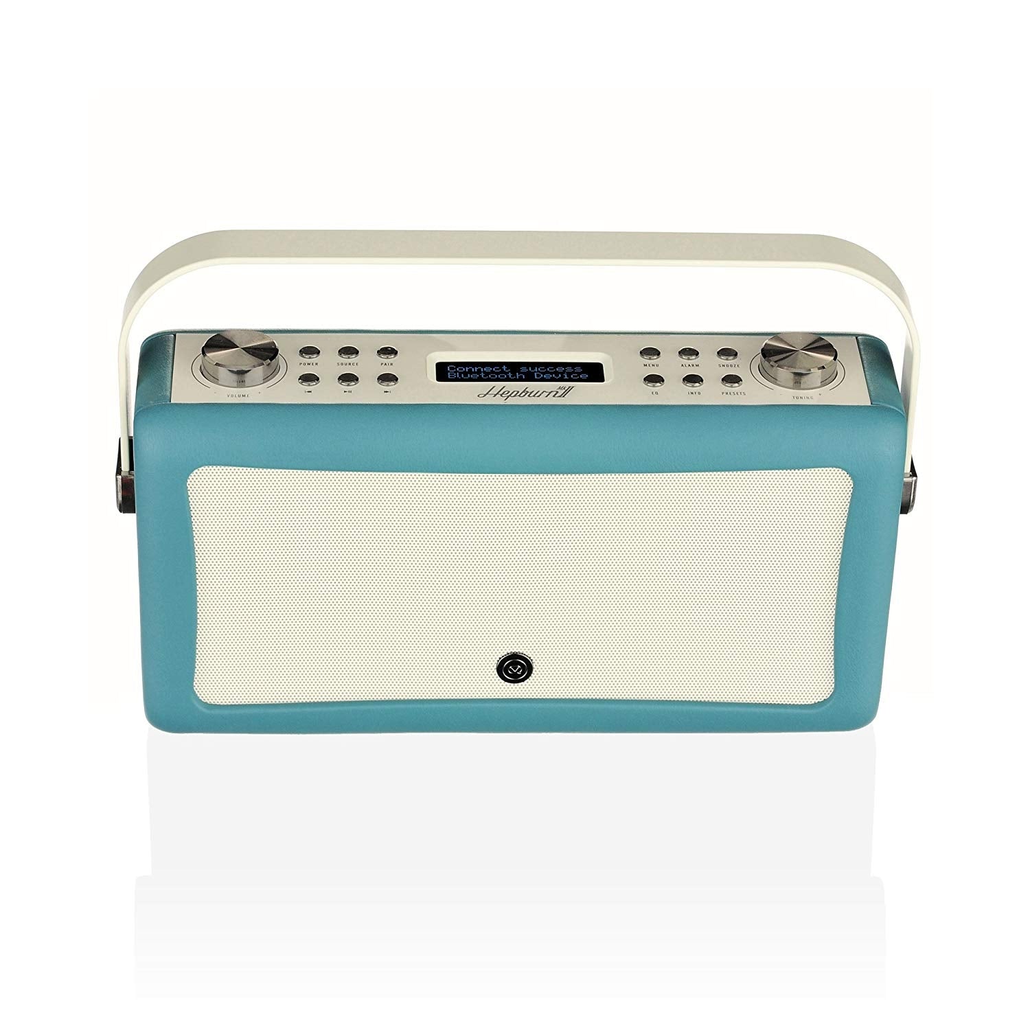 VQ Hepburn Mk II Portable DAB+/FM Radio & Bluetooth Speaker in Teal - Image 4