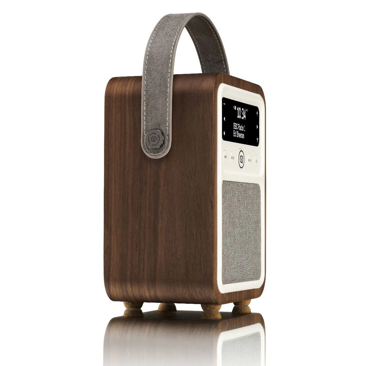 VQ Monty Portable DAB+/FM Radio & Bluetooth Speaker in Walnut - Image 5