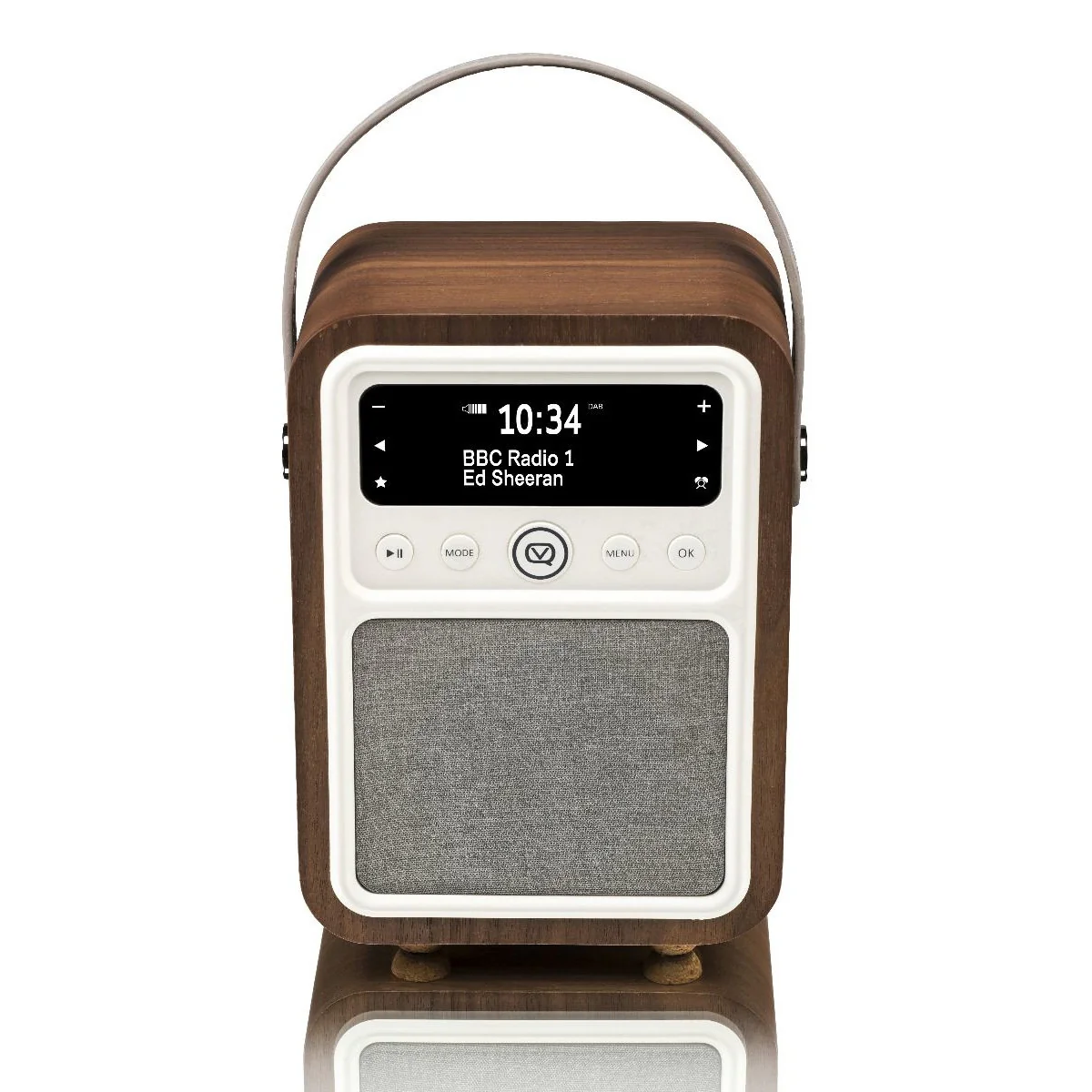 VQ Monty Portable DAB+/FM Radio & Bluetooth Speaker in Walnut - Image 6