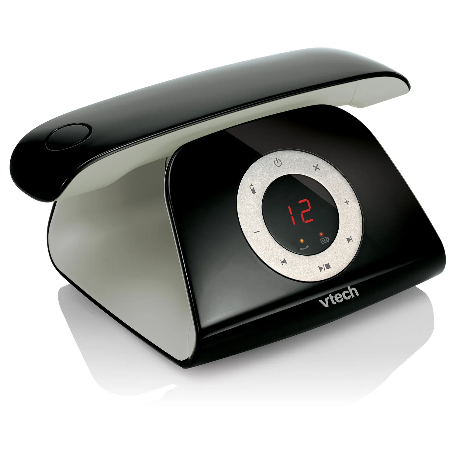 VTech LS1351 DECT Cordless Designer Telephone with Answering Machine, Twin Handset - Image 2