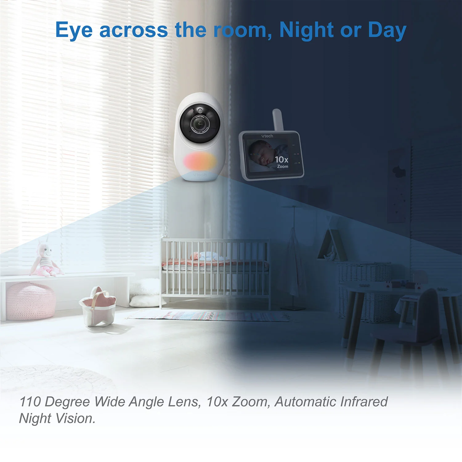 VTech RM2751 2.8" Smart Video Baby Monitor - Image 16