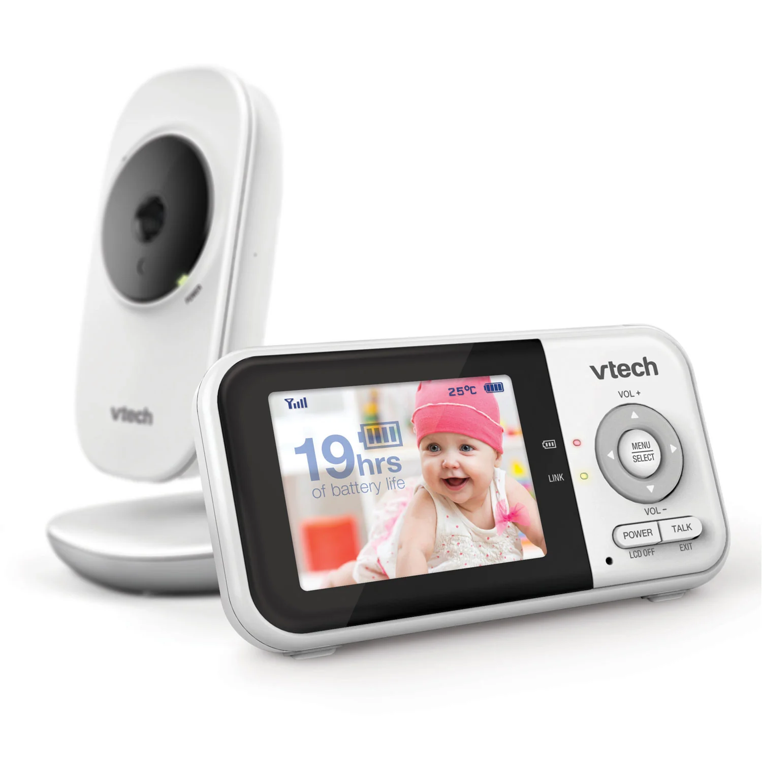 VTech VM819 2.8" Digital Video Baby Monitor - Image 3