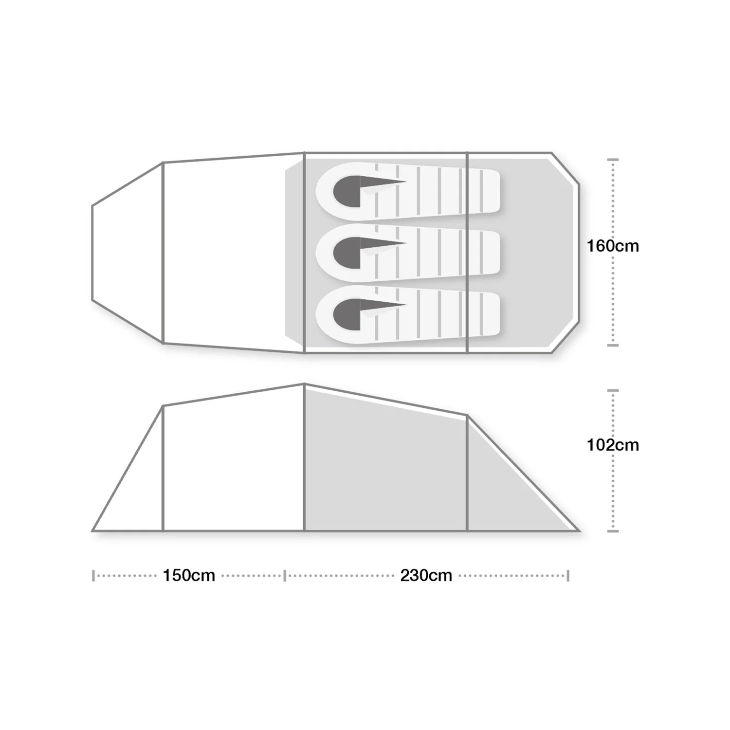Wild Country Blizzard Elite 3 Tent, 3-Person - Image 2