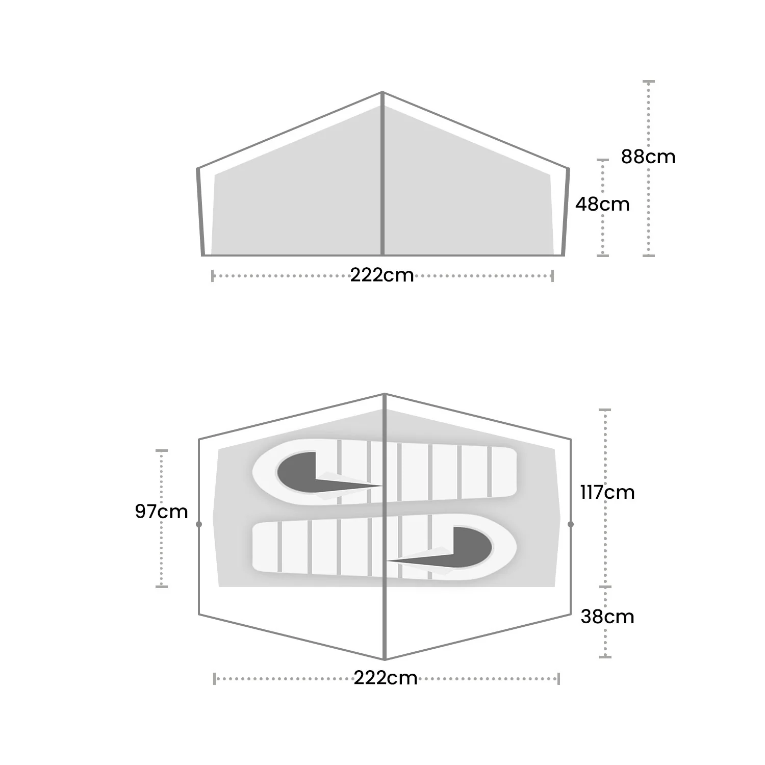 Wild Country Halny Elite 2, 2-Person Tent - Image 2