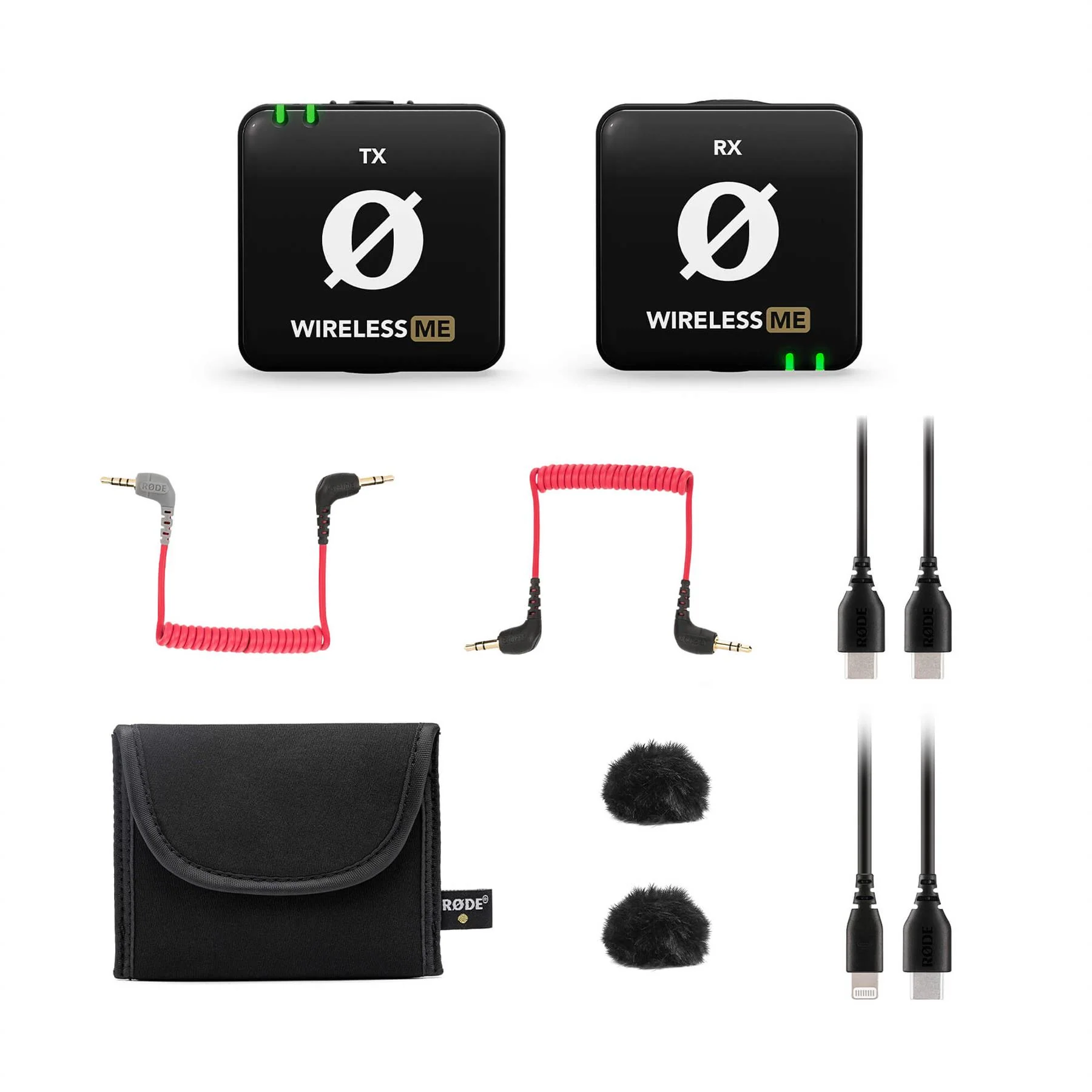 WIME RODE WIRELESS ME Dual-Channel Wireless Microphone System Vloggers Podcasters - Image 4