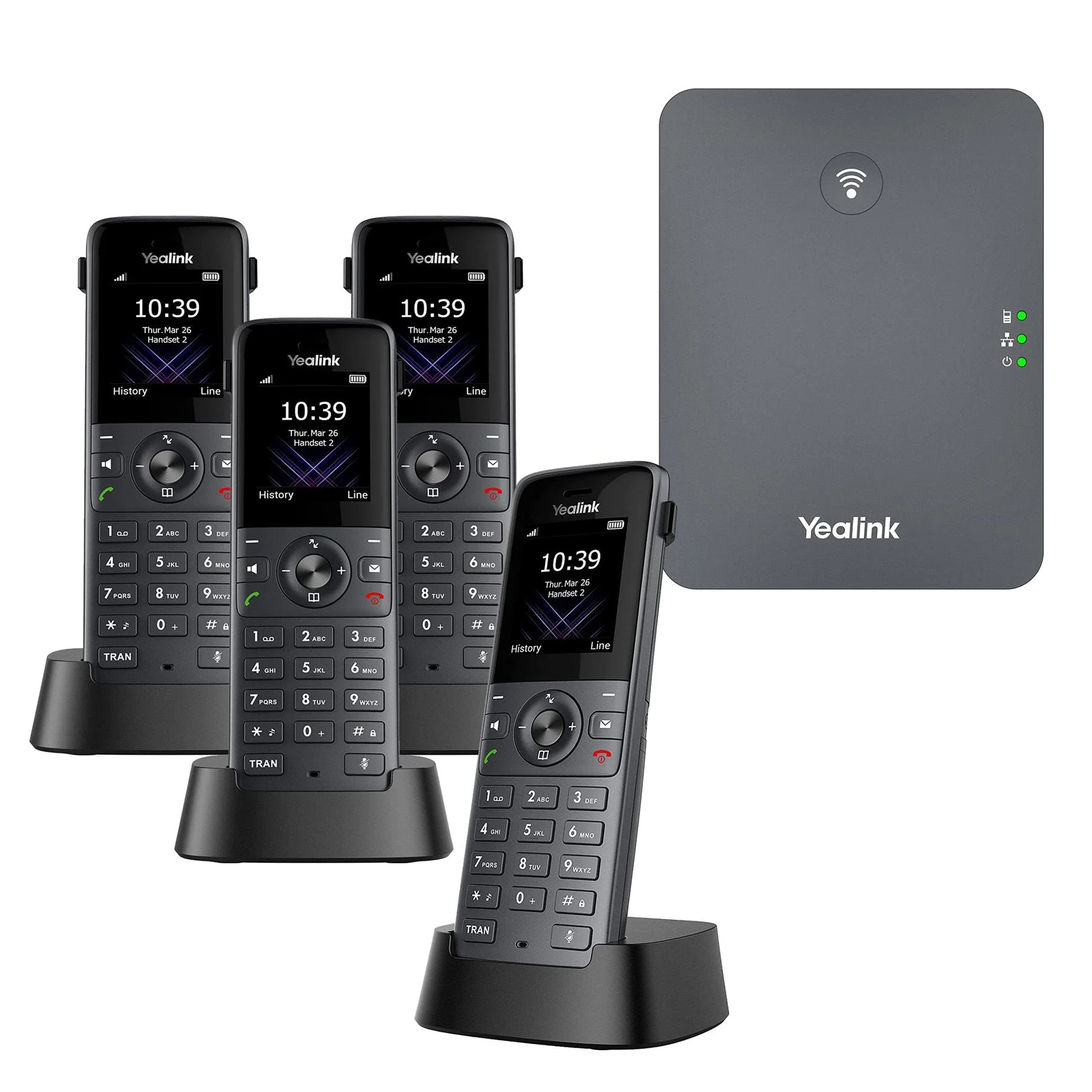 Yealink W73P Quad Cordless Phone