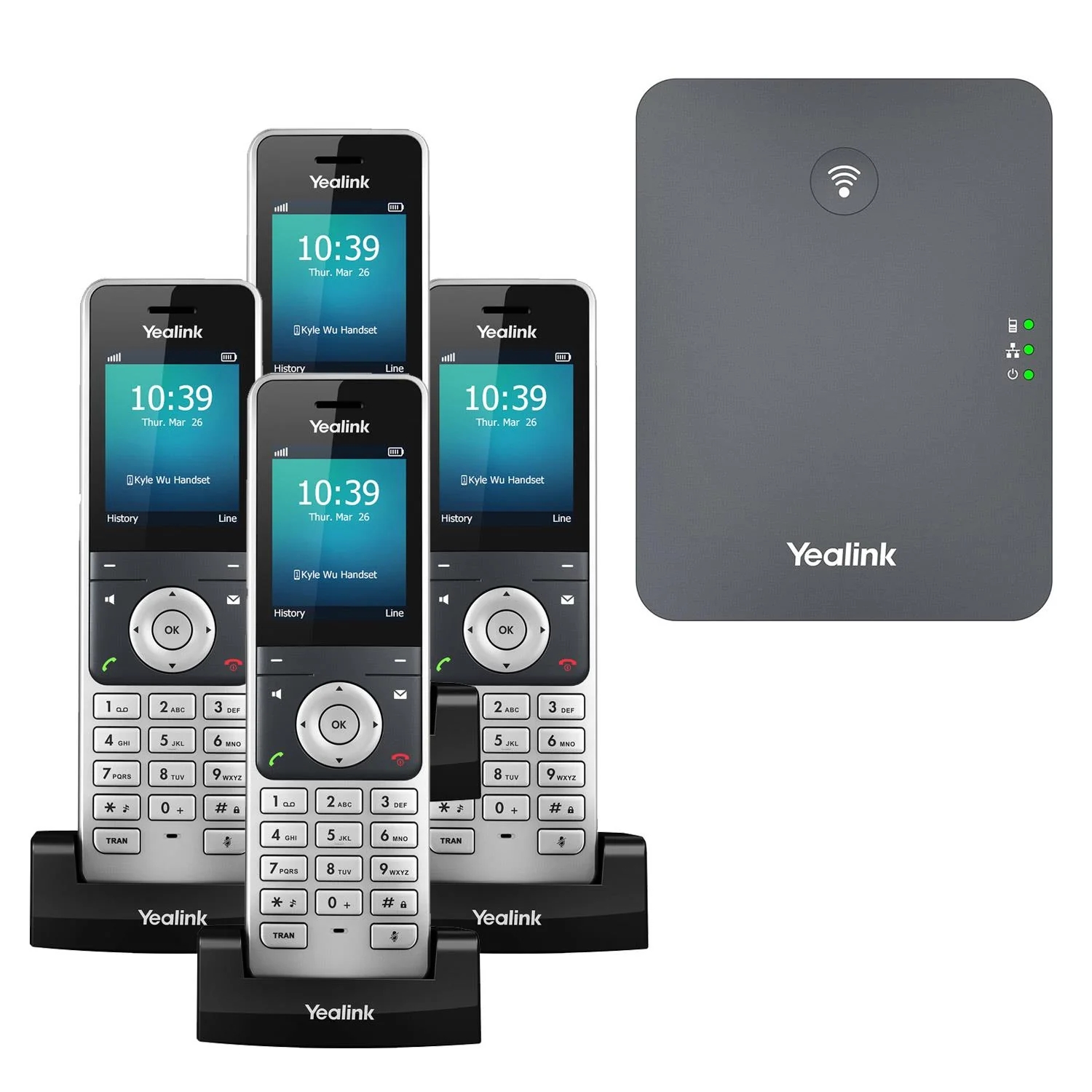Yealink W76P Quad DECT IP Phone